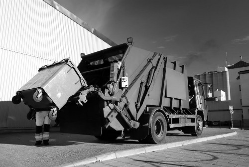 Professional team conducting office clearance in Tufnell Park