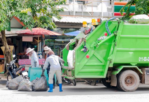 Photograph showing garden waste and clearance equipment